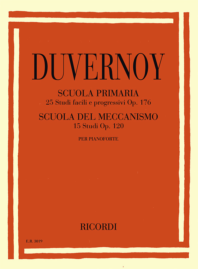 Cover: 9790041830193 | Scuola primaria - Scuola del meccanismo pianoforte | Duvernoy | Buch