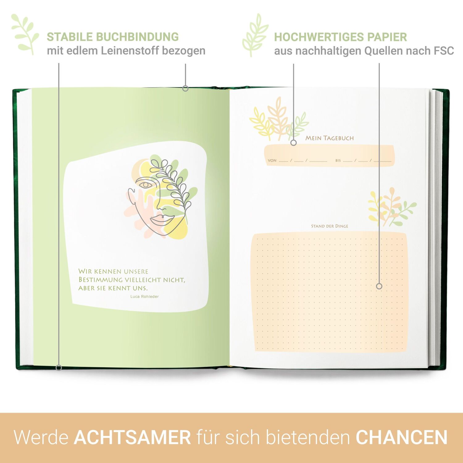 Bild: 9783982303215 | Erkenne die offenen Türen, die Dich zu Deiner Bestimmung führen | Buch