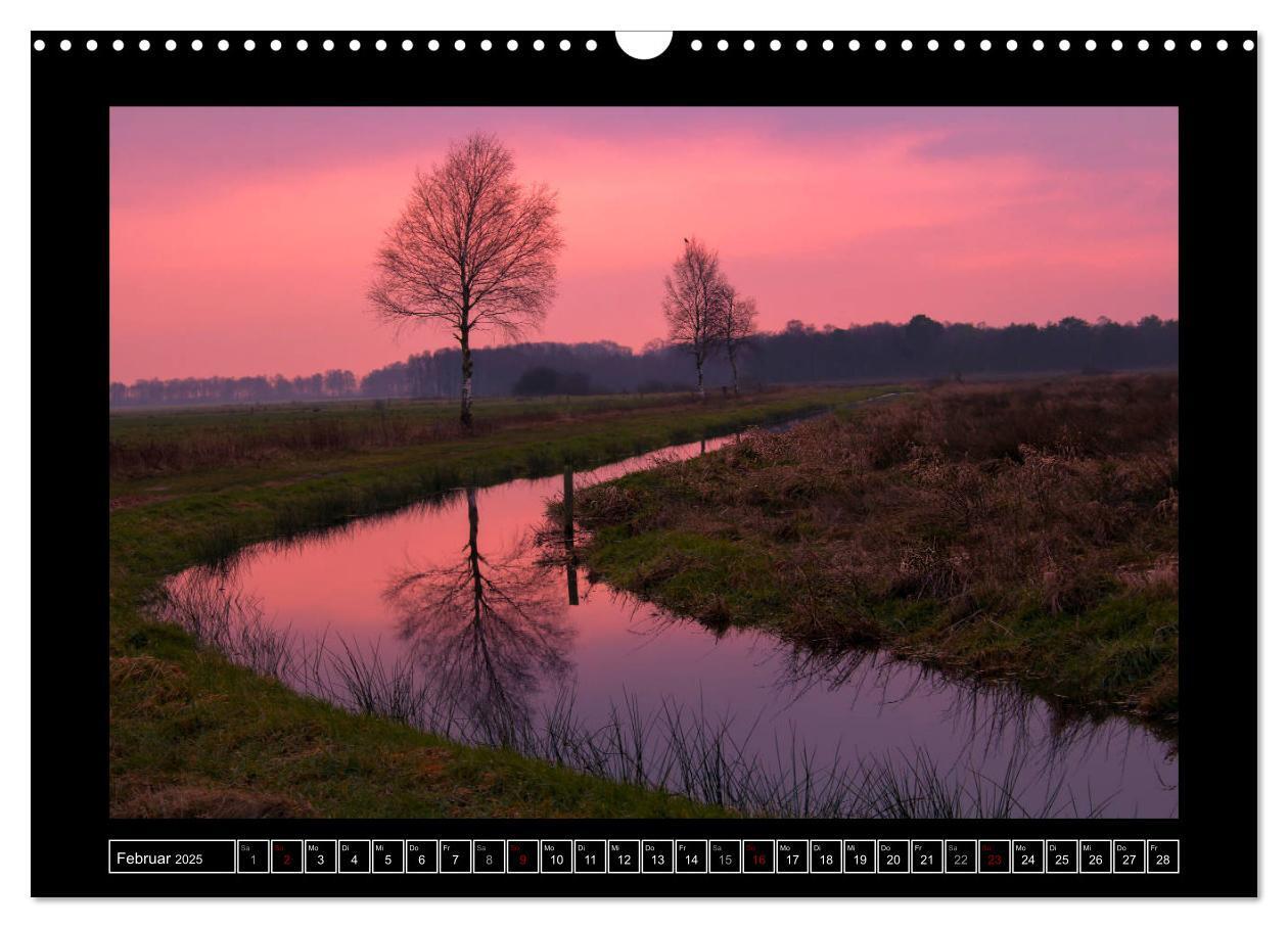 Bild: 9783435450145 | Lichtlandschaft Worpswede (Wandkalender 2025 DIN A3 quer), CALVENDO...