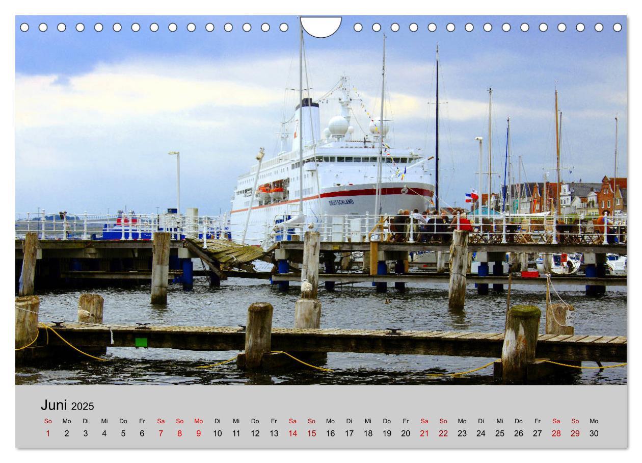 Bild: 9783435413850 | Travemünde maritim (Wandkalender 2025 DIN A4 quer), CALVENDO...