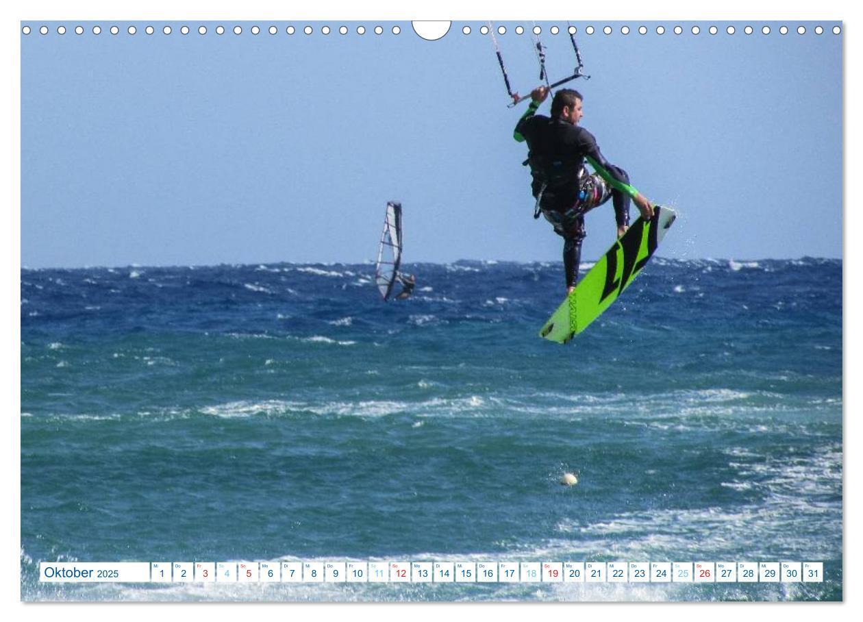 Bild: 9783435477449 | Kitesurfen - Wind und Wellen (Wandkalender 2025 DIN A3 quer),...