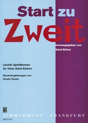 Cover: 9790010317106 | Start zu Zweit | Leichte Spielliteratur | Start zu zweit | Buch | 2011