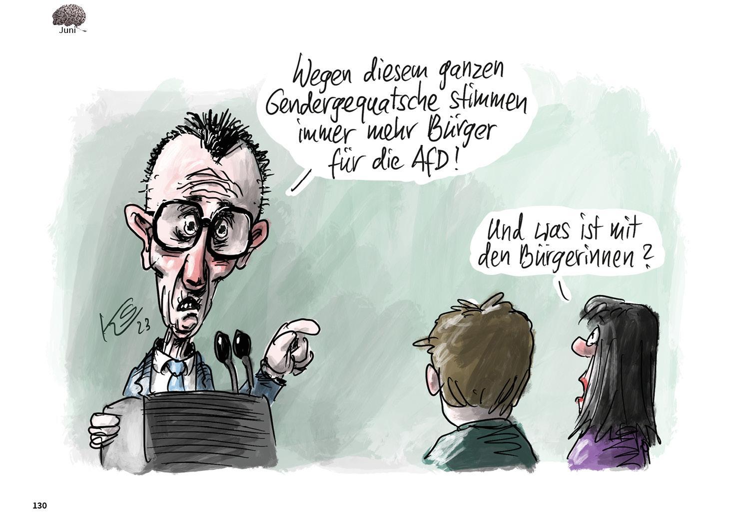 Bild: 9783946972747 | Zurück! - Stuttmann Karikaturen 2023 | Klaus Stuttmann | Taschenbuch