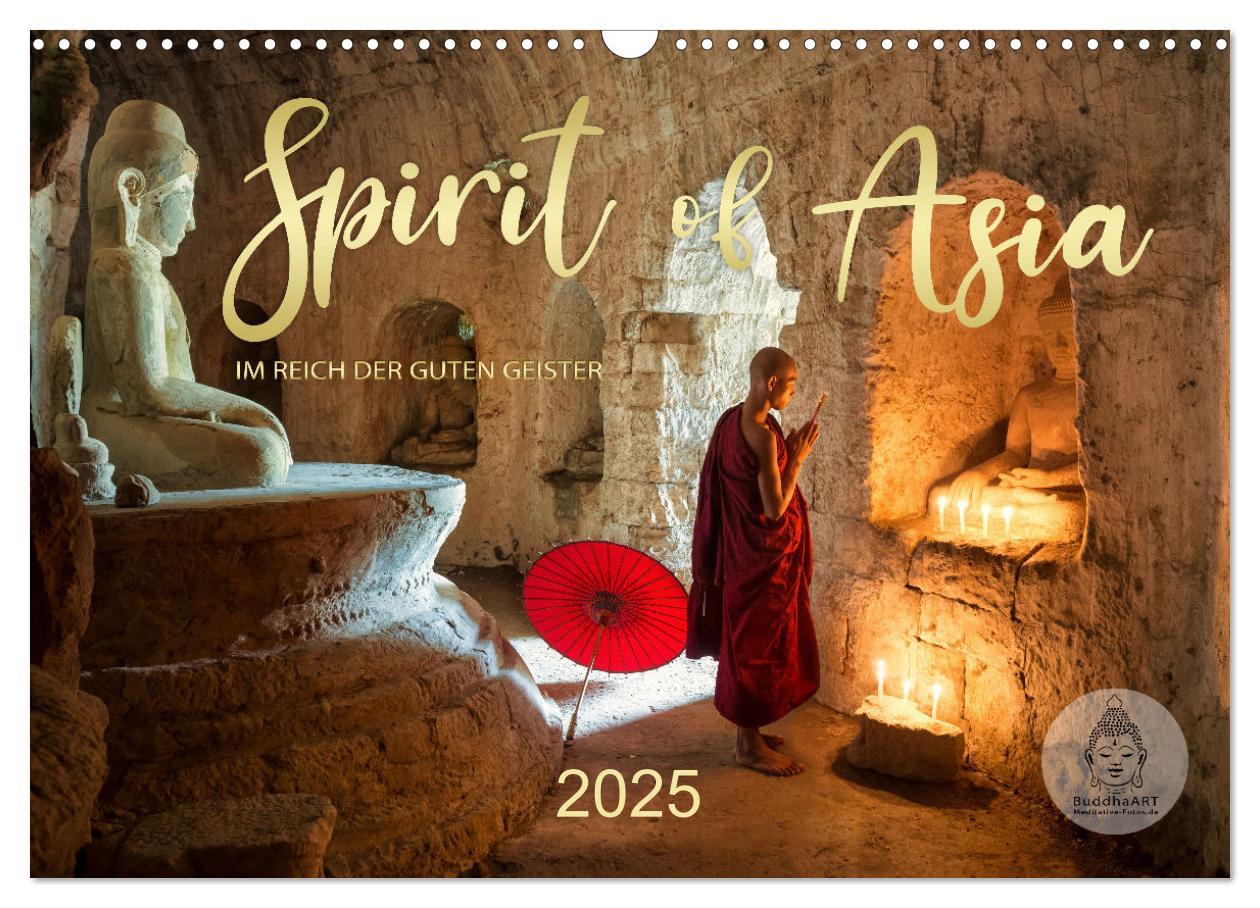 Cover: 9783435078912 | Spirit of Asia - Im Reich der guten Geister (Wandkalender 2025 DIN...