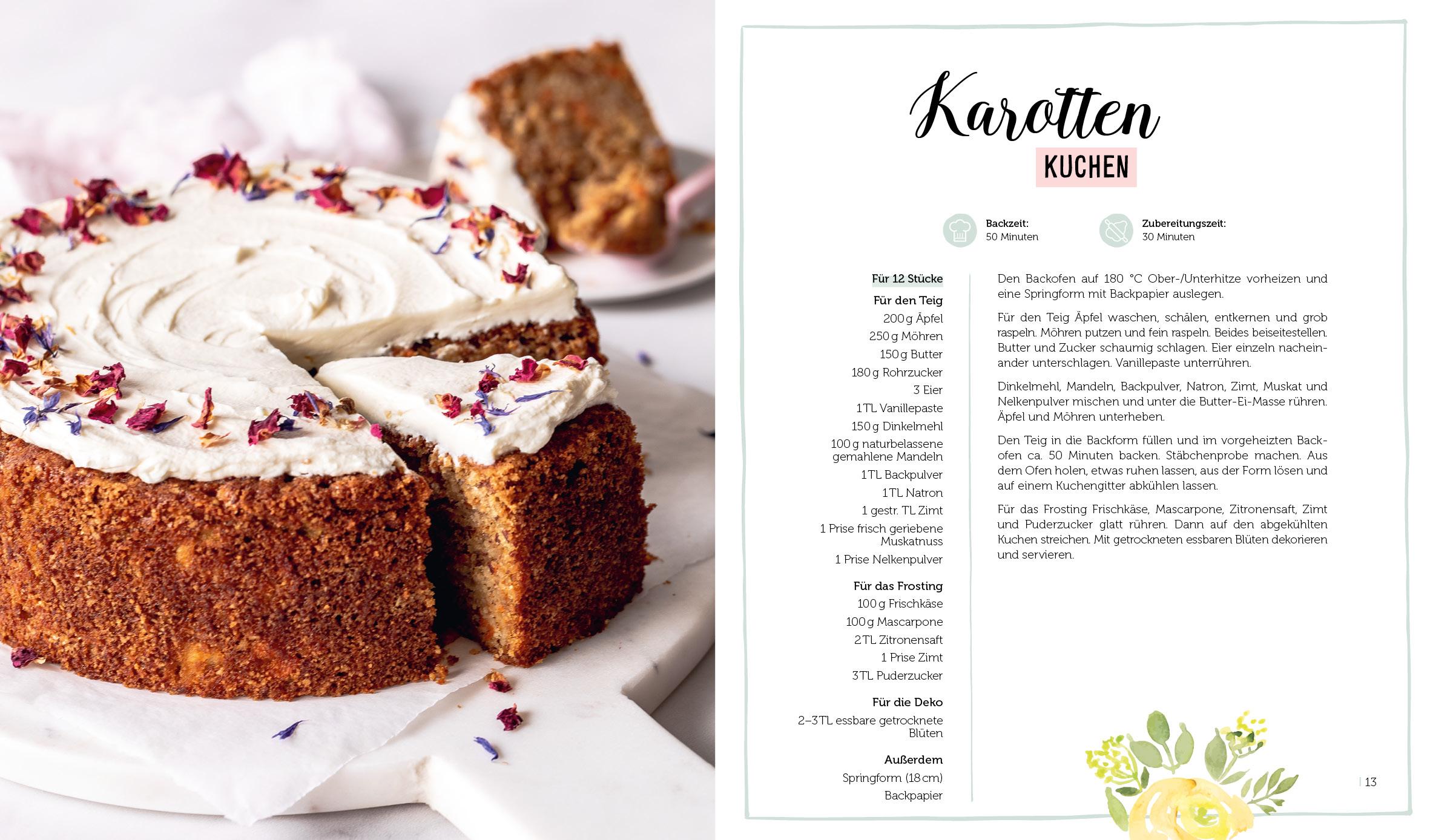 Bild: 9783745910650 | Frühlingsbacken | Kreative Rezepte für Kuchen, Tartes und Gebäck