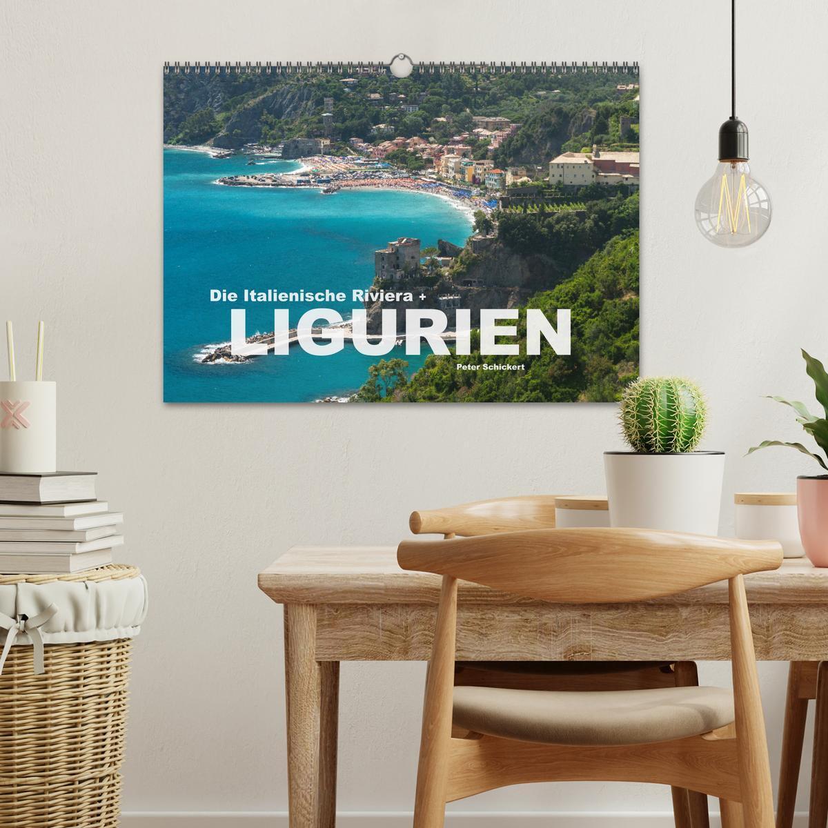 Bild: 9783383839818 | Die Italienische Riviera - Ligurien (Wandkalender 2025 DIN A3...