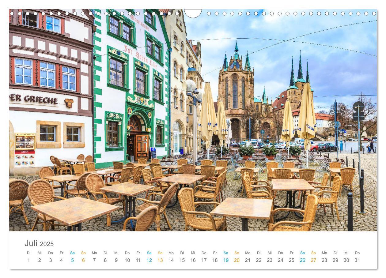 Bild: 9783435321179 | Erfurt - Stadt der Türme (Wandkalender 2025 DIN A3 quer), CALVENDO...