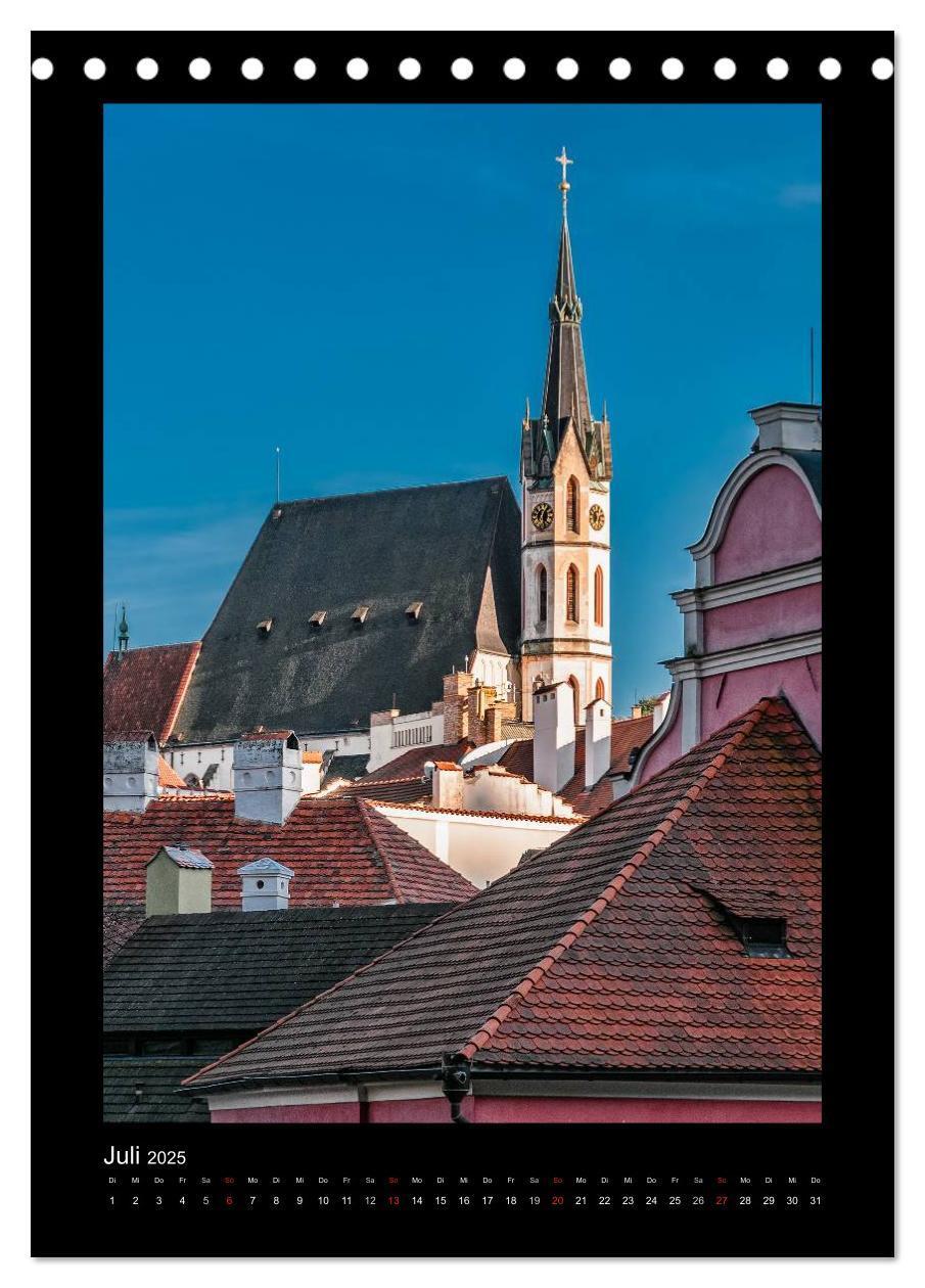 Bild: 9783457068472 | Cesky Krumlov Krumau (Tischkalender 2025 DIN A5 hoch), CALVENDO...