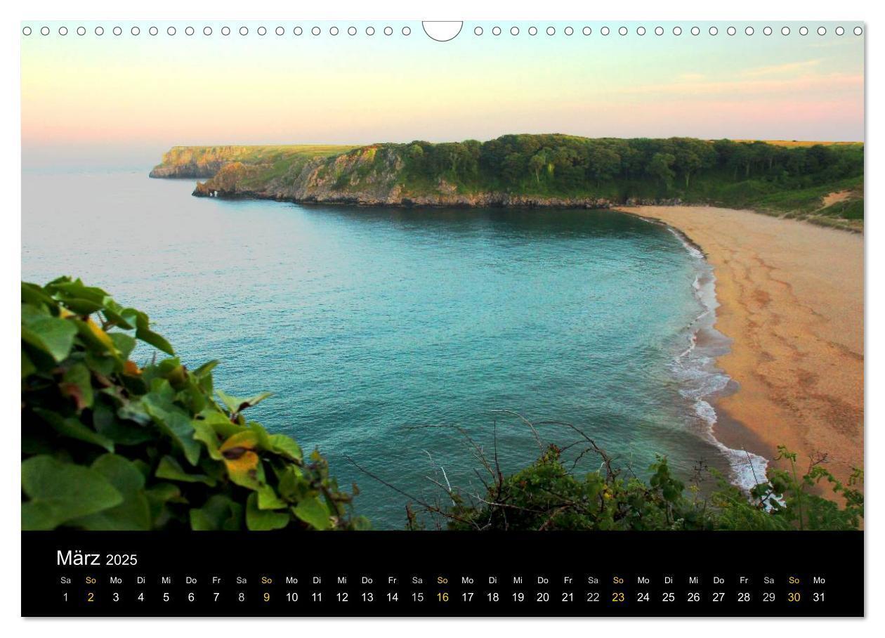 Bild: 9783435578405 | Wales Pembrokeshire - Natur im Fokus- (Wandkalender 2025 DIN A3...