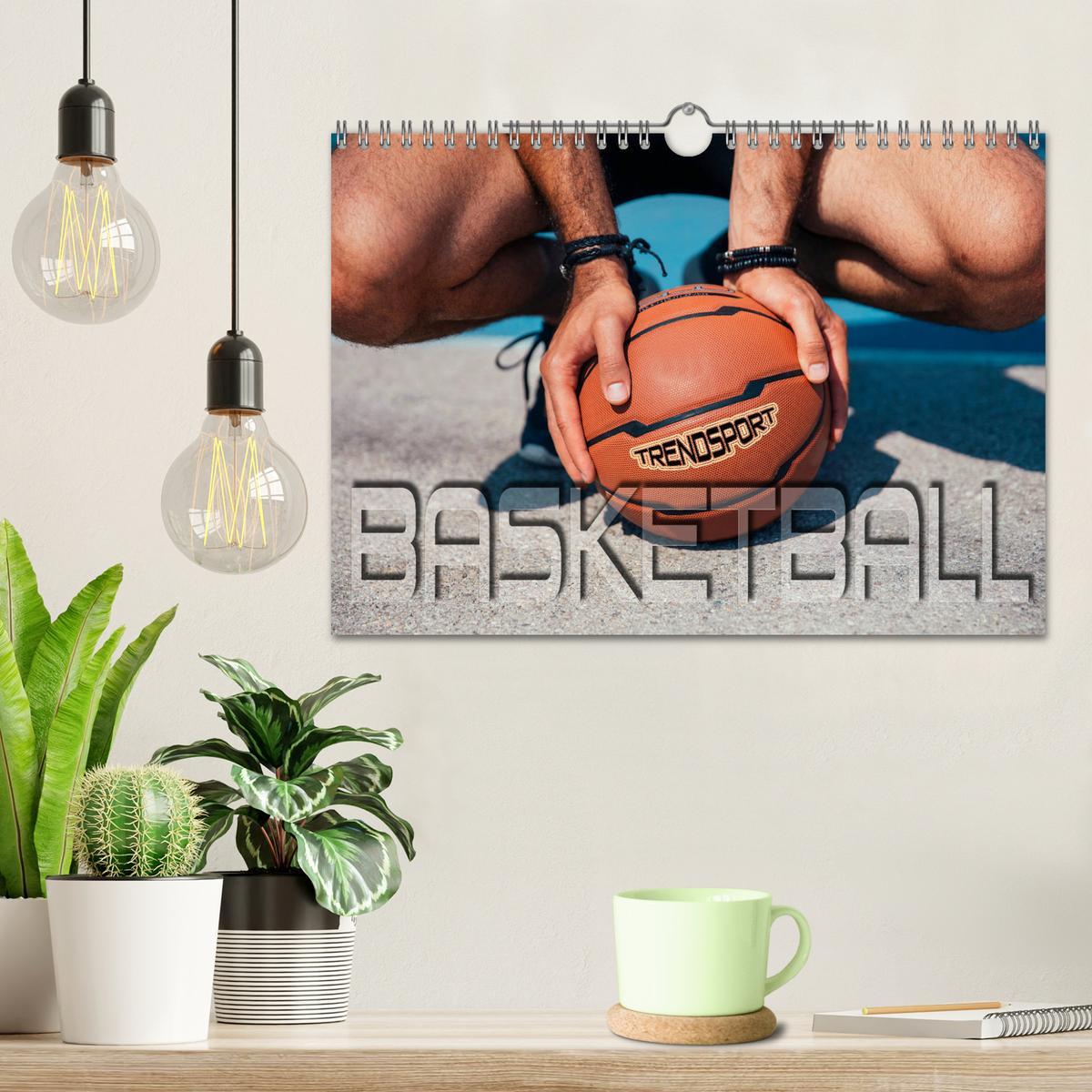 Bild: 9783435328109 | Trendsport Basketball (Wandkalender 2025 DIN A4 quer), CALVENDO...