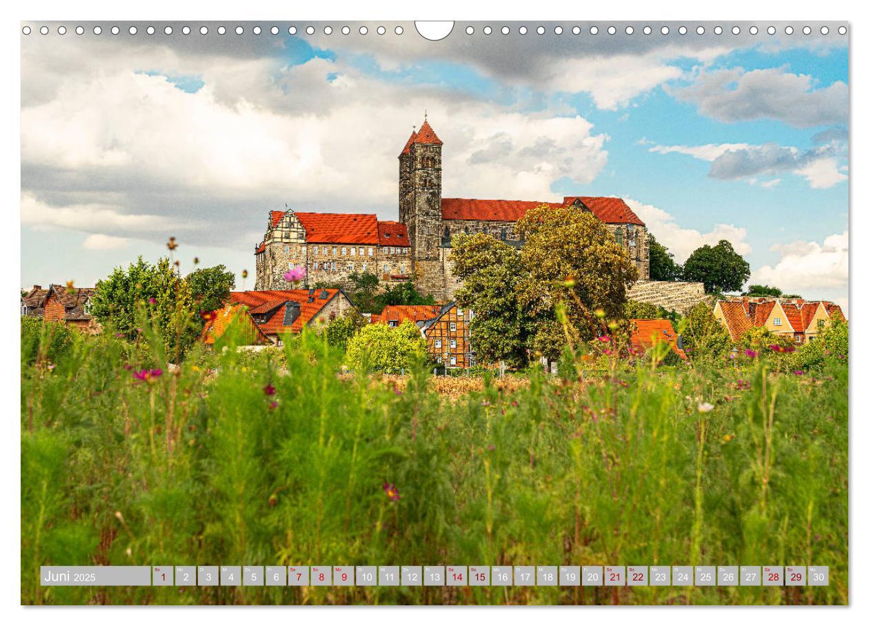 Bild: 9783435206056 | Quedlinburg - 1000 Jahre Geschichte im Harz (Wandkalender 2025 DIN...