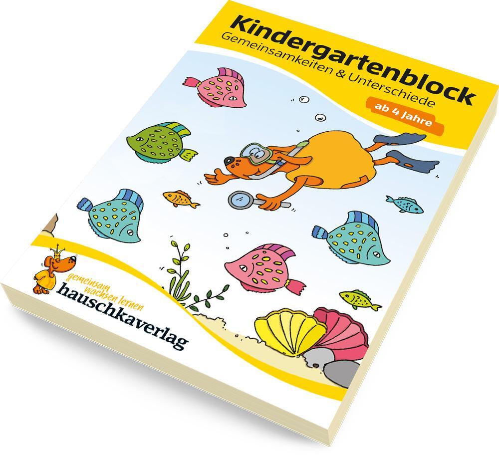 Bild: 9783881006194 | Kindergartenblock - Gemeinsamkeiten &amp; Unterschiede ab 4 Jahre,...