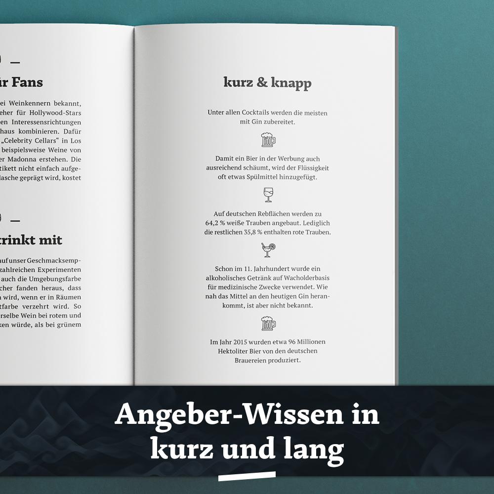 Bild: 9783985610297 | Unnützes Bier, Wein &amp; Gin Wissen | Lisa Marie Bopp | Taschenbuch