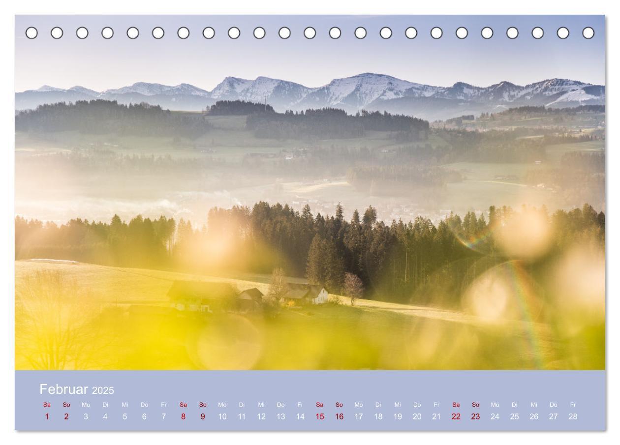 Bild: 9783383957840 | Heimweh Allgäu 2025 (Tischkalender 2025 DIN A5 quer), CALVENDO...