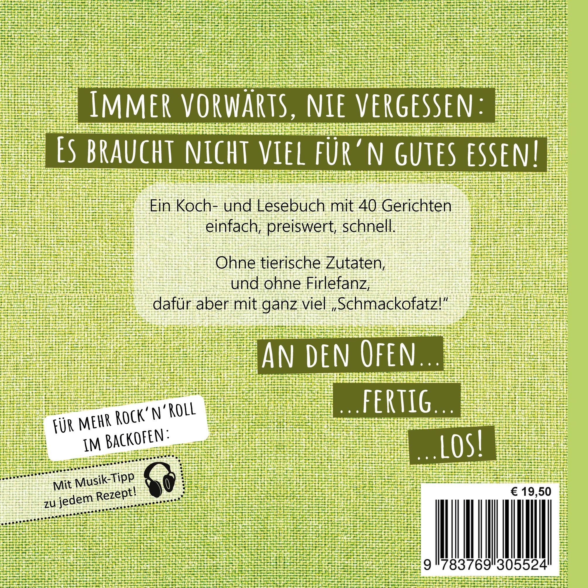 Rückseite: 9783769305524 | Vegan Kochen ohne Gedöns | Kochbuch Nummer 1 | Daniela Mohr | Buch