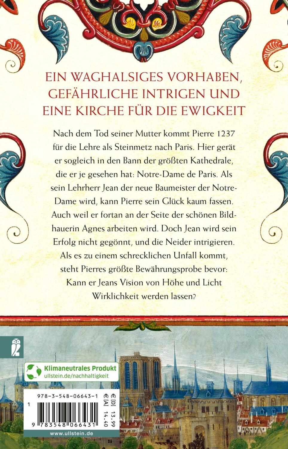 Rückseite: 9783548066431 | Das ewige Licht von Notre-Dame | Claudius Crönert | Taschenbuch | 2022