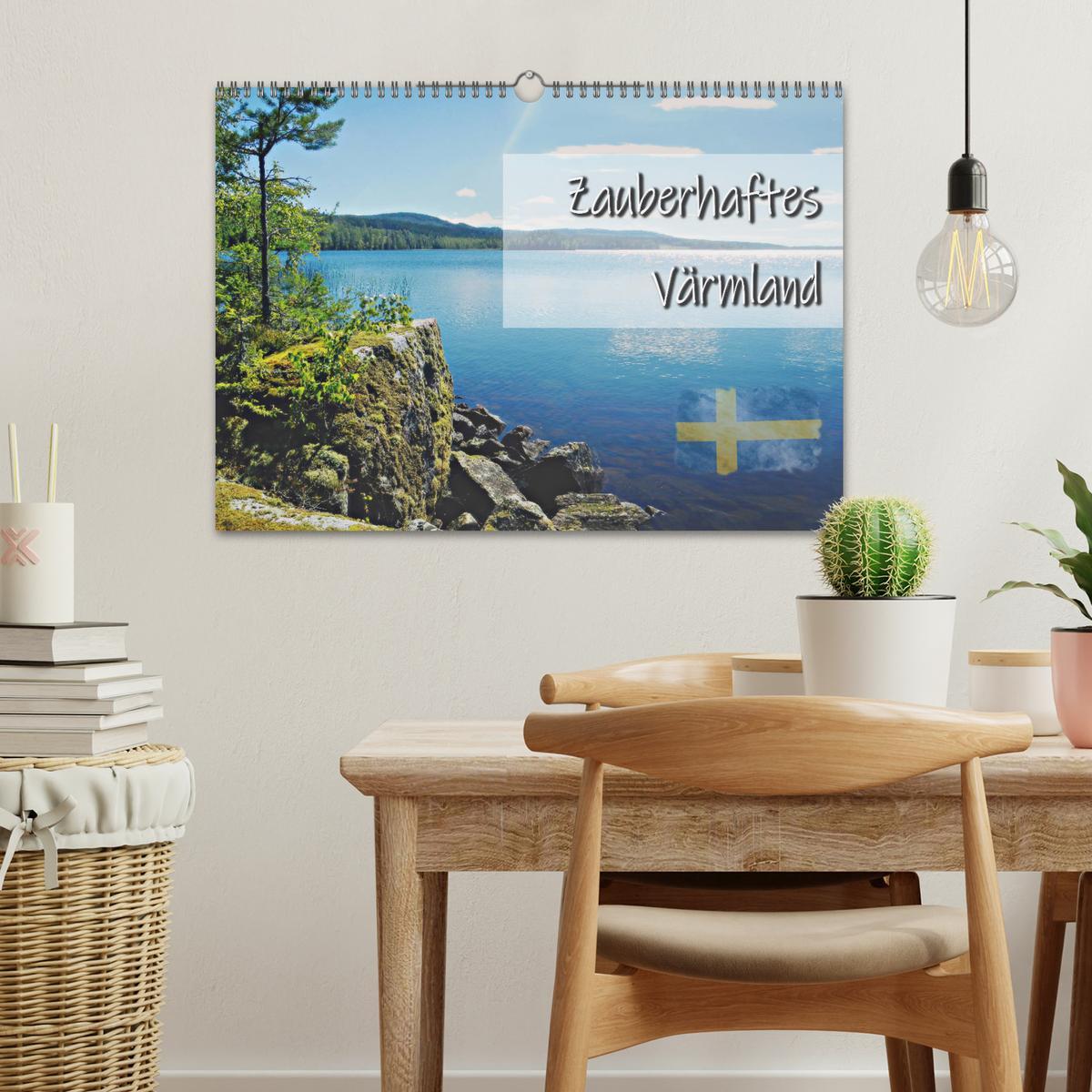 Bild: 9783435131518 | Zauberhaftes Värmland (Wandkalender 2025 DIN A3 quer), CALVENDO...