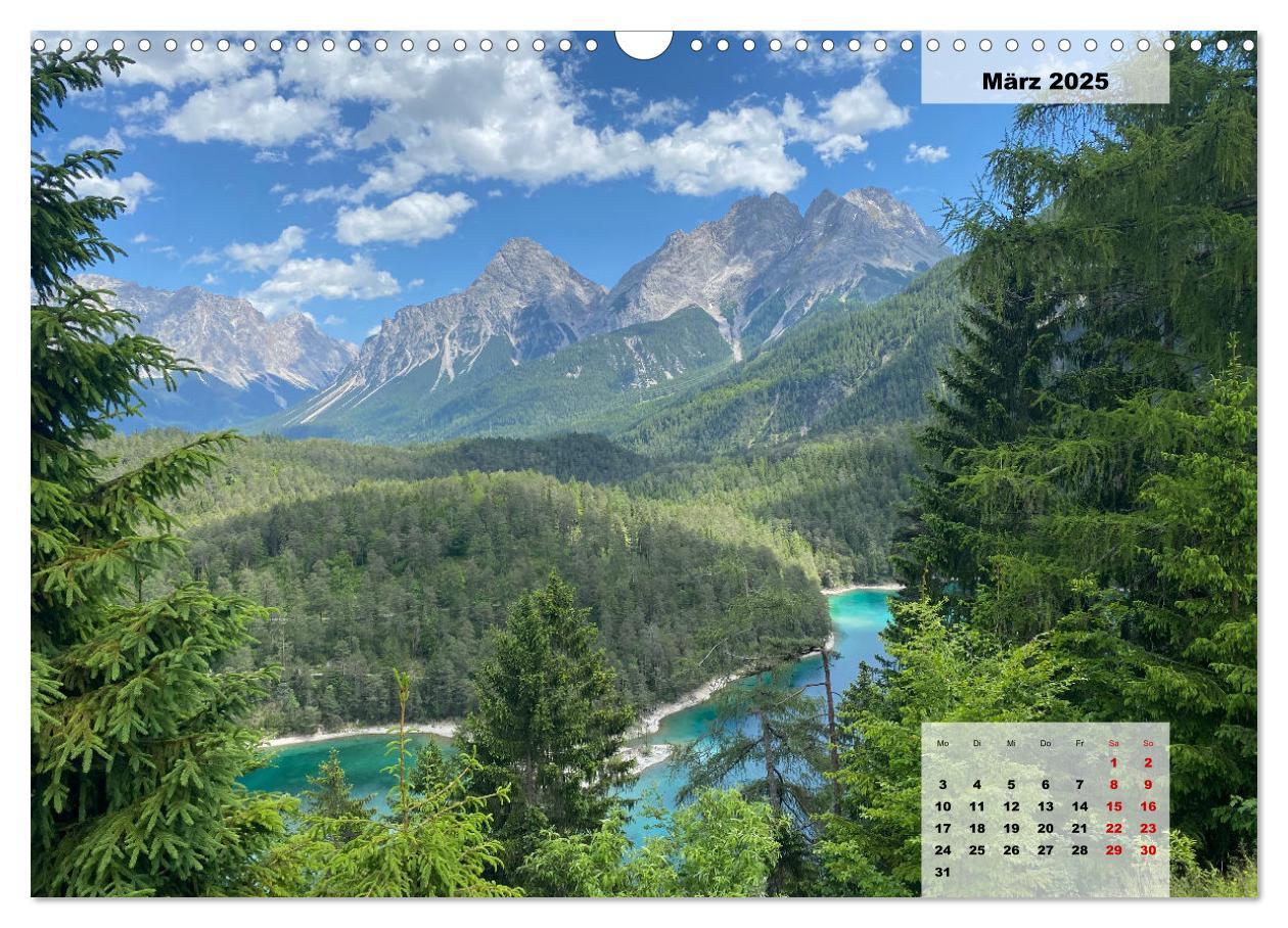 Bild: 9783383876240 | Alpenauszeit - Schöne Orte der Alpen (Wandkalender 2025 DIN A3...