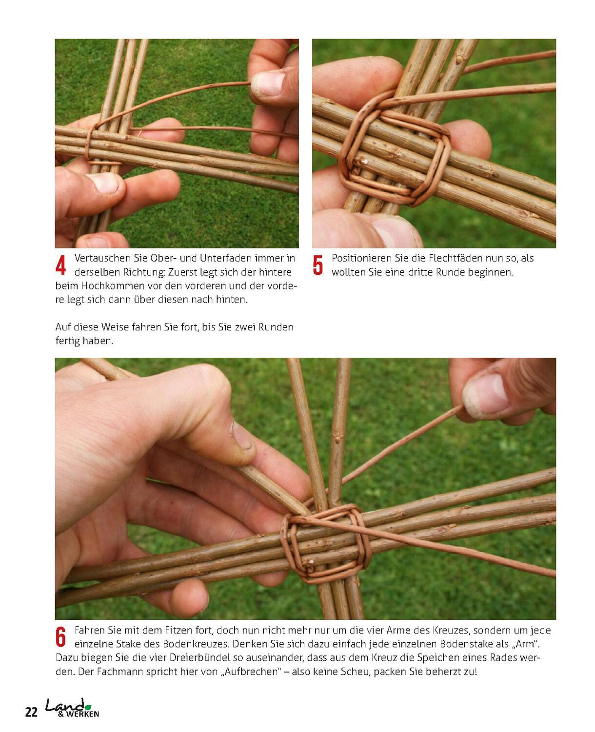 Bild: 9783958433649 | Weidenkörbe flechten | Jonathan Ridgeon | Taschenbuch | Land & Werken