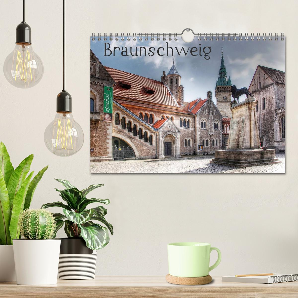 Bild: 9783435798247 | Braunschweig (Wandkalender 2025 DIN A4 quer), CALVENDO Monatskalender