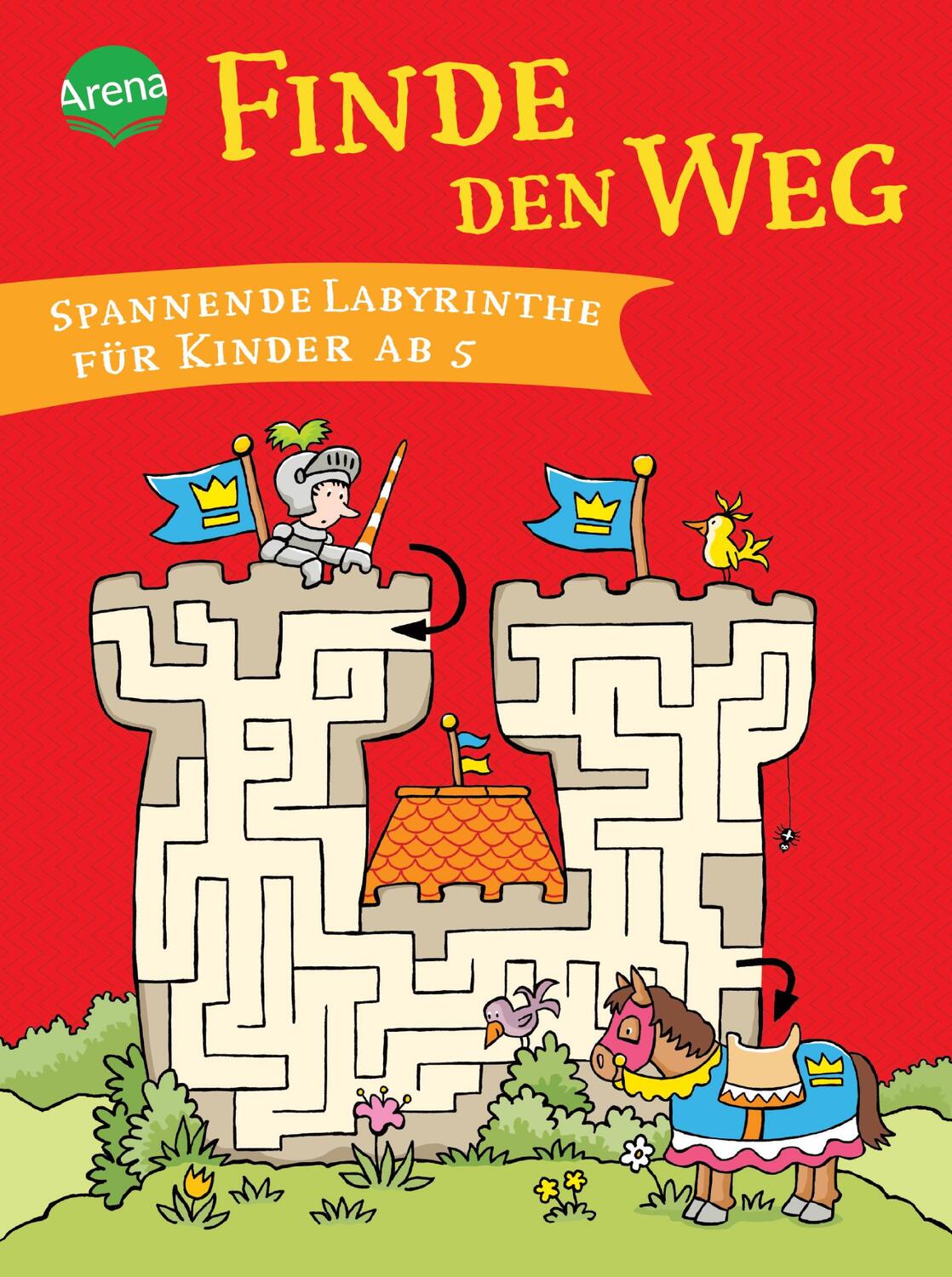 Cover: 9783401704944 | Finde den Weg. Spannende Labyrinthe für Kinder ab 5 | Taschenbuch