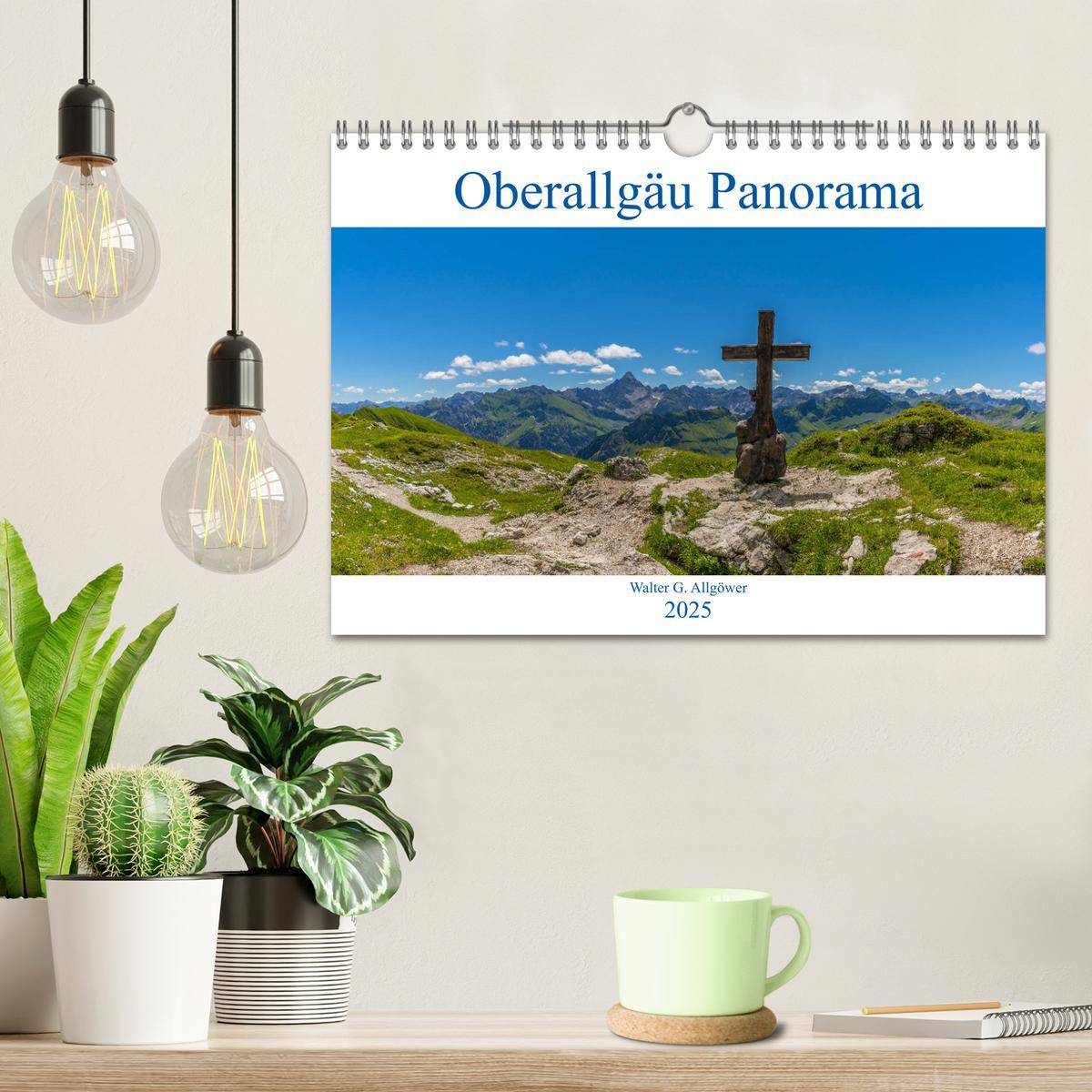 Bild: 9783435359127 | Oberallgäu Panorama (Wandkalender 2025 DIN A4 quer), CALVENDO...