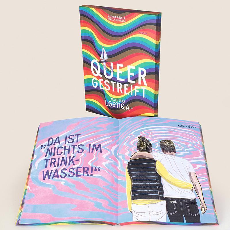 Bild: 9783446272583 | Queergestreift | Alles über LGBTIQA+ | Kathrin Köller (u. a.) | Buch