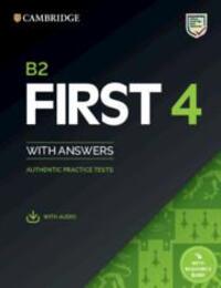 Cover: 9781108780148 | B2 First 4 Student's Book with Answers with Audio with Resource Bank