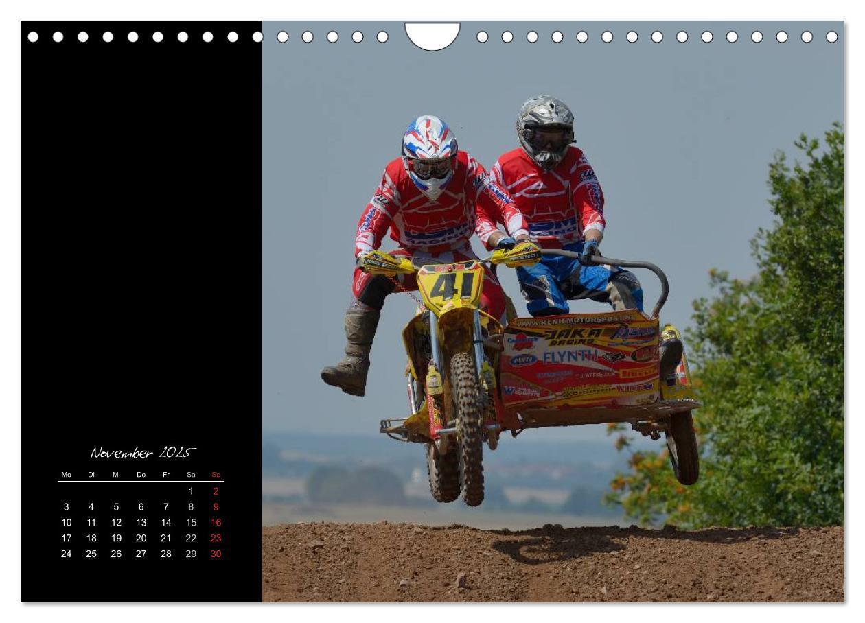 Bild: 9783435791514 | Motocross (Wandkalender 2025 DIN A4 quer), CALVENDO Monatskalender