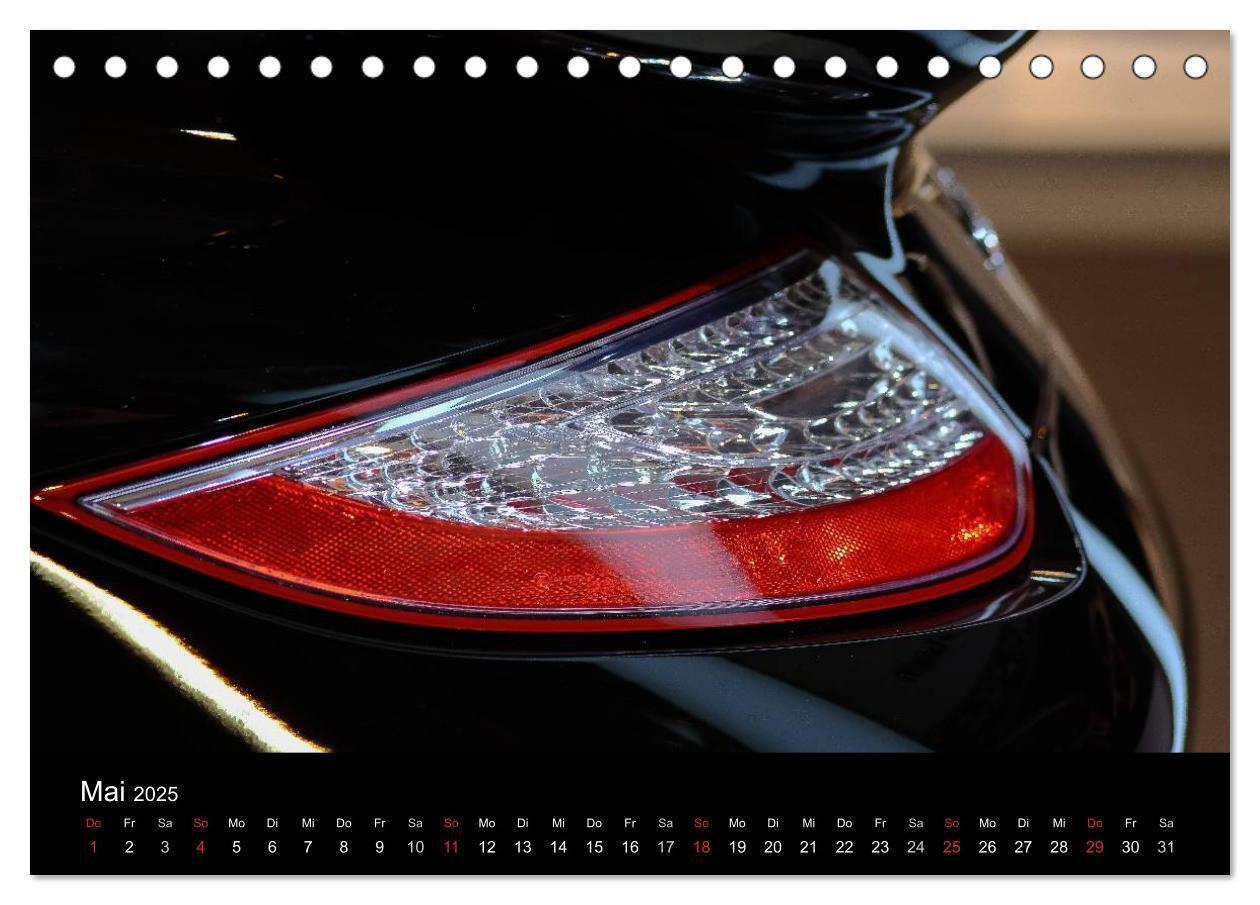 Bild: 9783435606993 | Heiligs Blechle - Porsche-Ikonen im Detail (Tischkalender 2025 DIN...