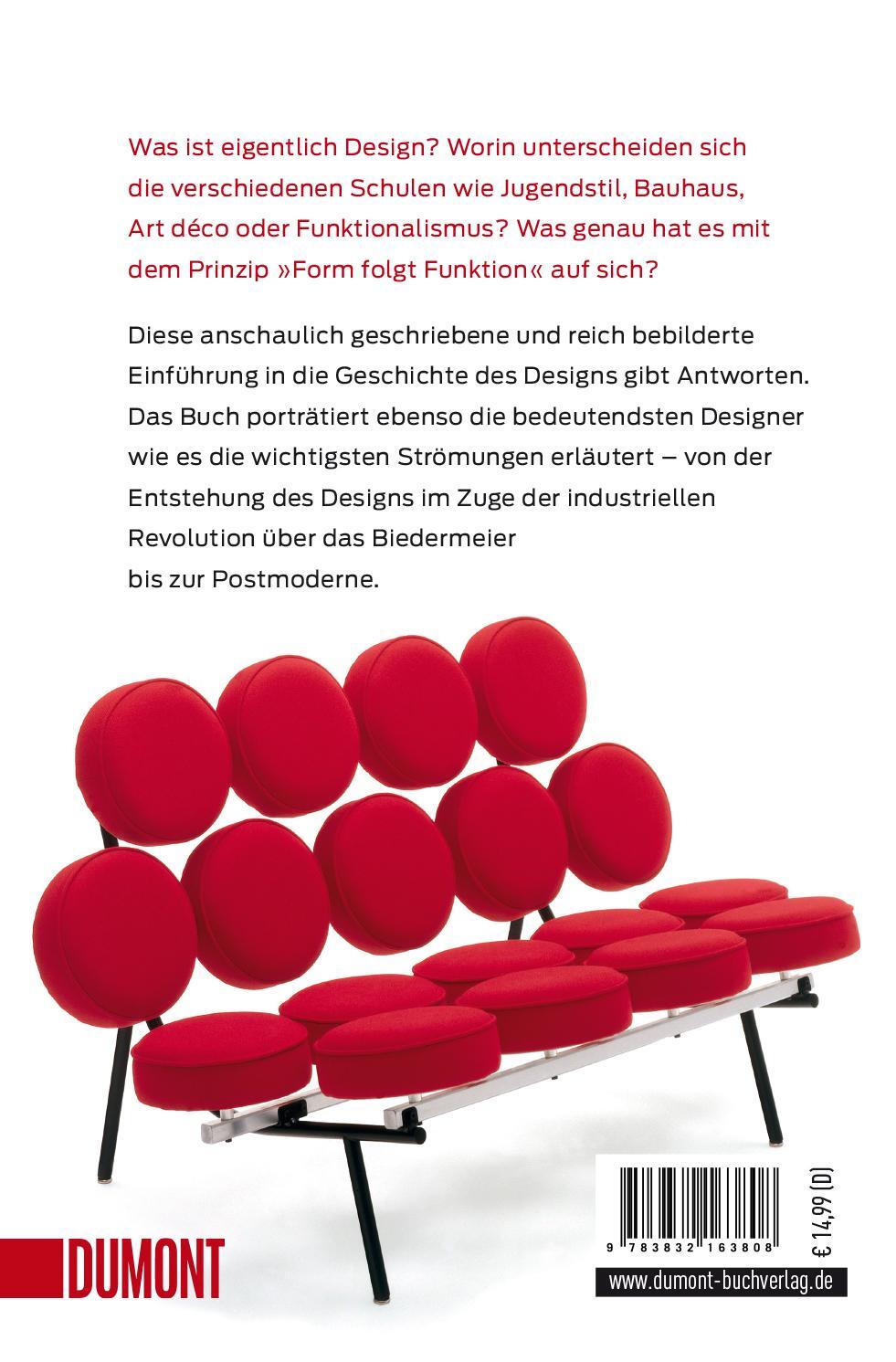 Rückseite: 9783832163808 | Die Geschichte des Designs im Überblick | Thomas Hauffe | Taschenbuch