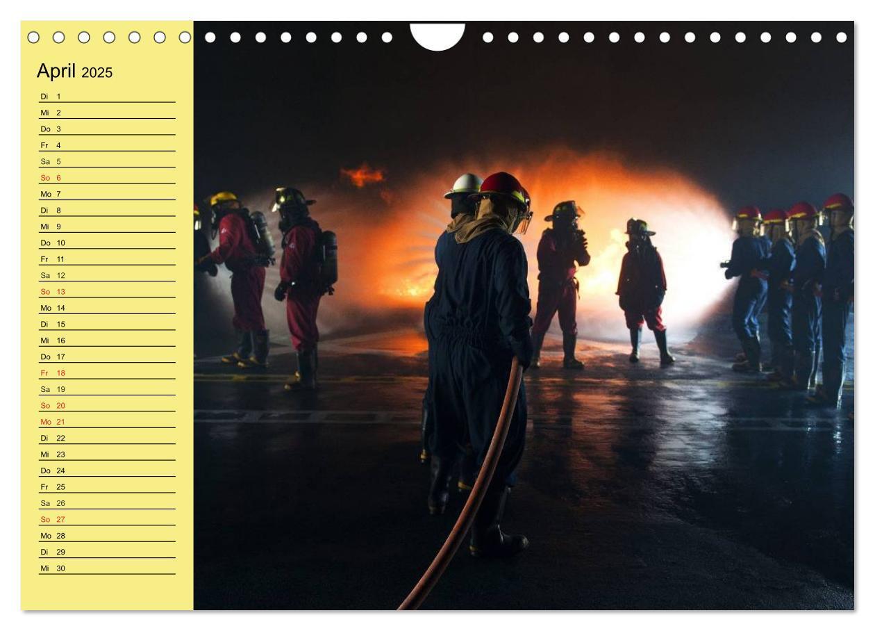 Bild: 9783435484157 | Die Feuerwehr. U.S. Firefighter im Einsatz (Wandkalender 2025 DIN...