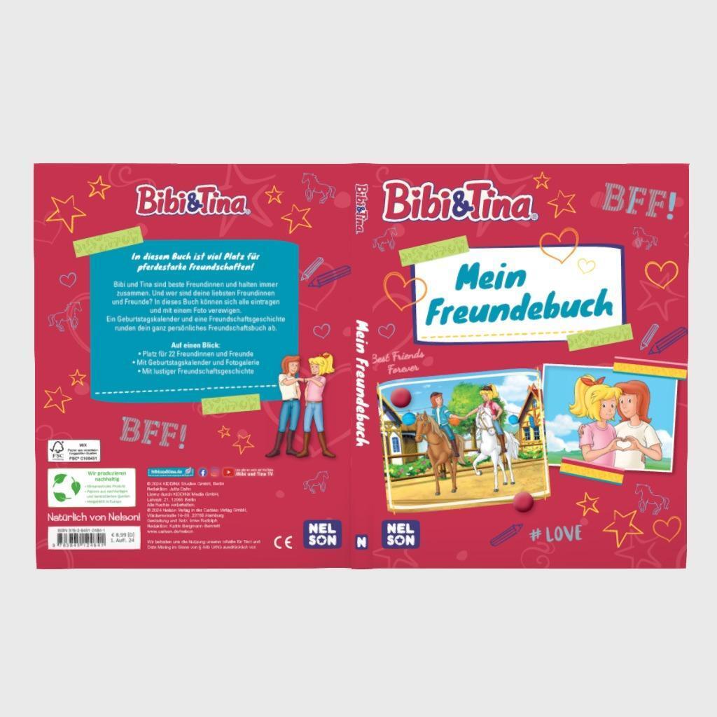 Bild: 9783845124841 | Bibi &amp; Tina: Mein Freundebuch | Buch | Bibi &amp; Tina | 64 S. | Deutsch