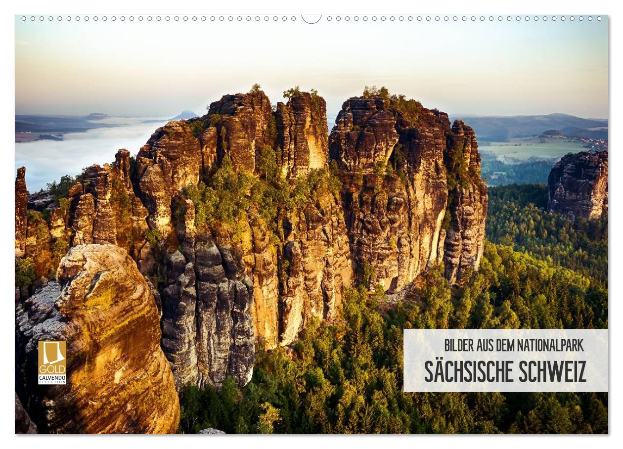 Cover: 9783435562848 | Bilder aus dem Nationalpark Sächsische Schweiz (Wandkalender 2025...