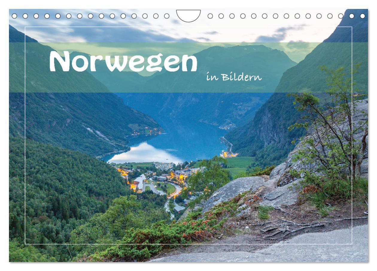 Cover: 9783435066391 | Norwegen in Bildern (Wandkalender 2025 DIN A4 quer), CALVENDO...