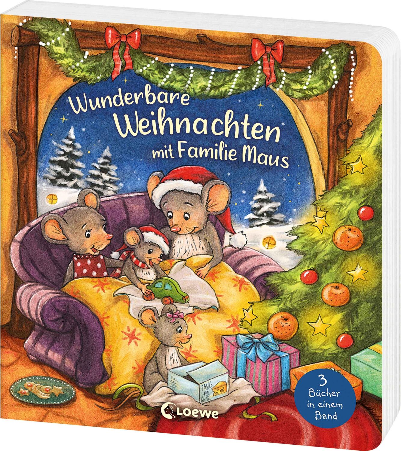 Cover: 9783743218628 | Wunderbare Weihnachten mit Familie Maus | Hans-Christian Schmidt