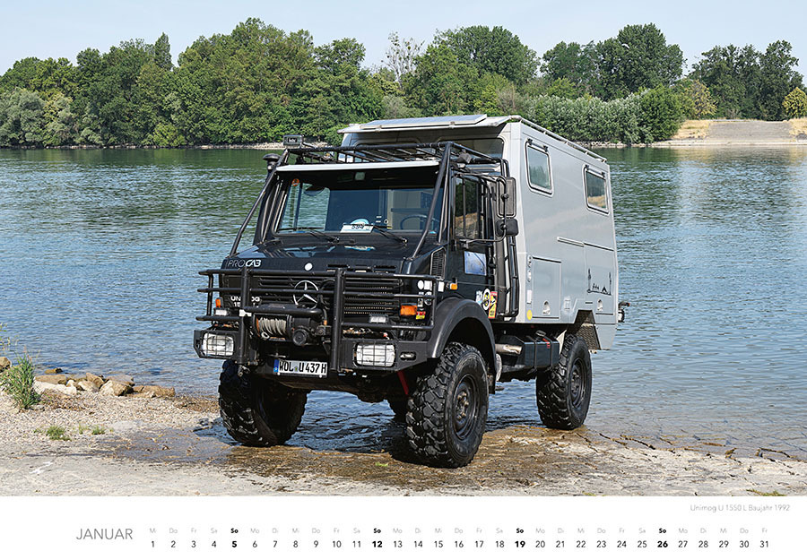 Bild: 9783966648363 | Unimog Klassiker Kalender 2025 | 12 perfekt restaurierte Unimogs