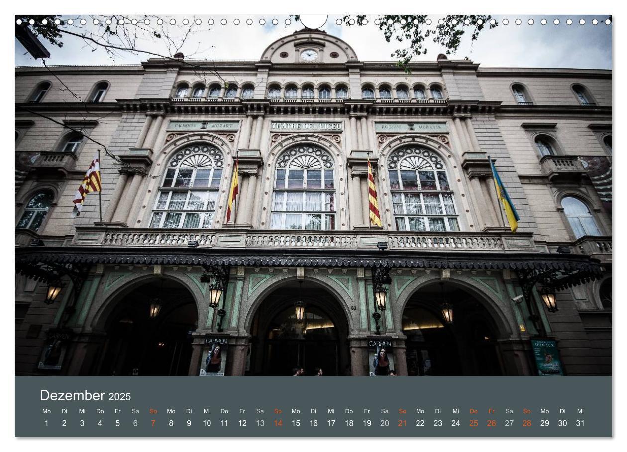 Bild: 9783435611690 | Barcelona - Faszinierende Architektur (Wandkalender 2025 DIN A3...