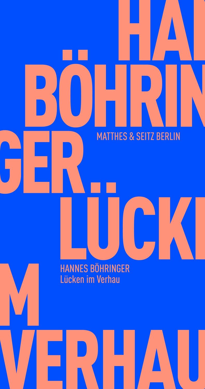 Cover: 9783751805636 | Lücken im Verhau | Hannes Böhringer | Taschenbuch | 125 S. | Deutsch