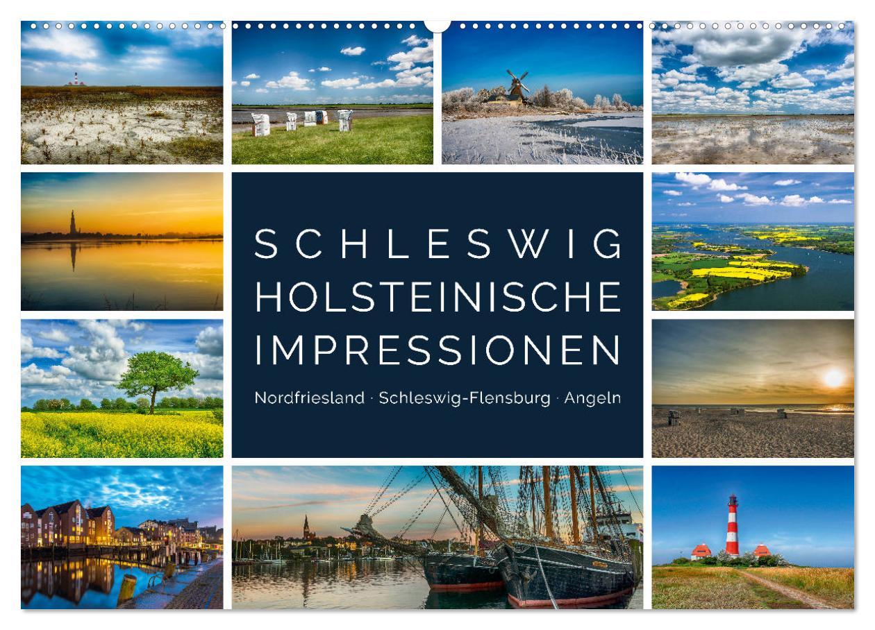 Cover: 9783435184637 | Schleswig-Holsteinische Impressionen (Wandkalender 2025 DIN A2...