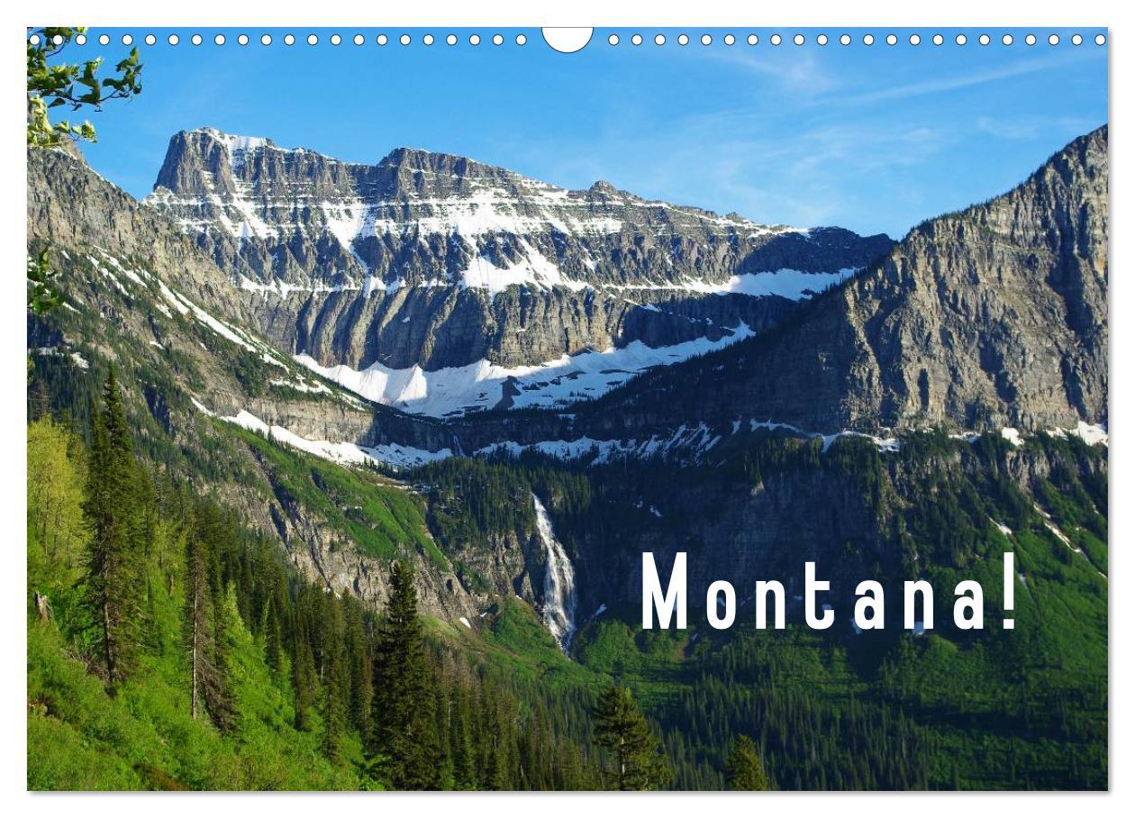 Cover: 9783435824656 | Montana! (Wandkalender 2025 DIN A3 quer), CALVENDO Monatskalender