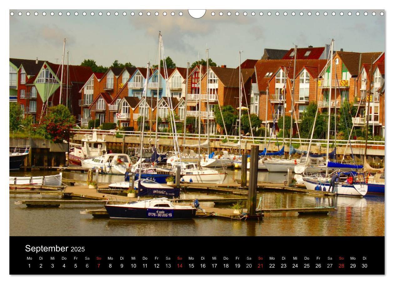 Bild: 9783435764754 | Cuxhaven an der Nordsee (Wandkalender 2025 DIN A3 quer), CALVENDO...