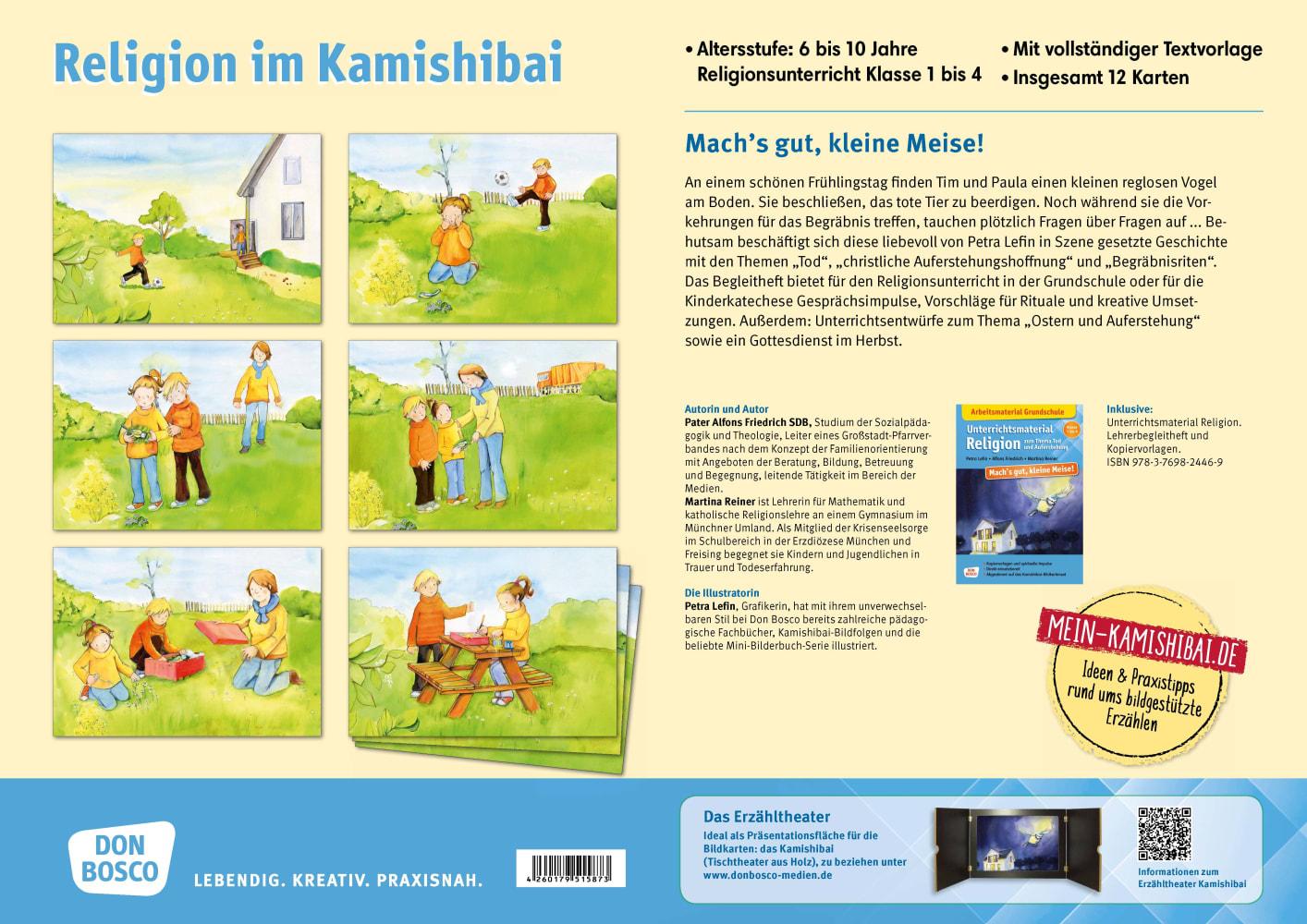 Bild: 4260179515873 | Mach's gut, kleine Meise! Kamishibai Bildkartenset. | Bundle | 1 Box