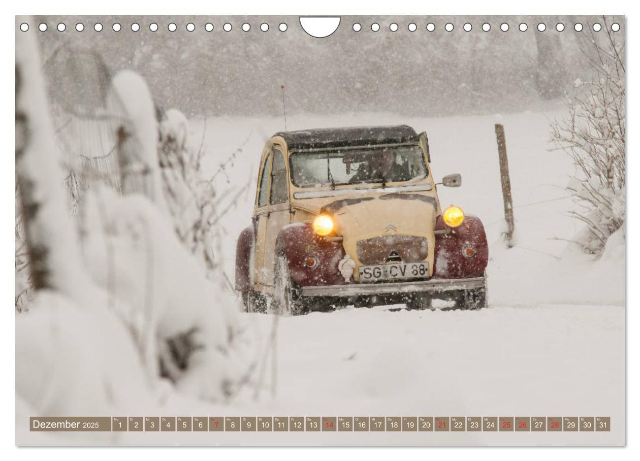 Bild: 9783435273881 | Die Ente ist sicher - Fahrspaß mit 2 CV Dolly (Wandkalender 2025...