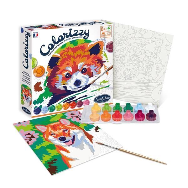 Bild: 3373910045124 | Sentosphere Colorizzy Roter Panda und Shiba | Stück | 3904512 | 2024