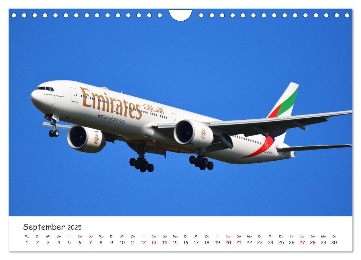 Bild: 9783435101061 | Besondere Flugzeugtypen (Wandkalender 2025 DIN A4 quer), CALVENDO...