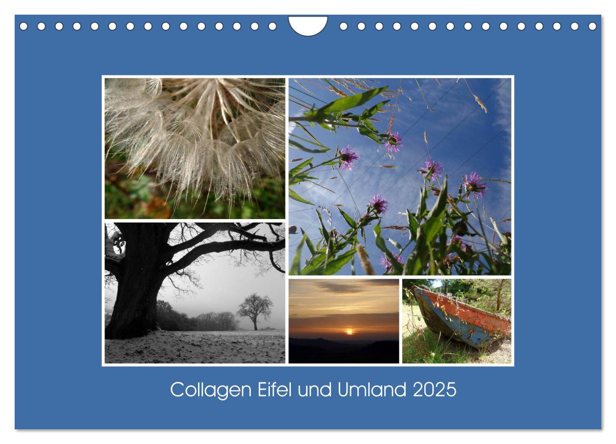 Cover: 9783435364473 | Collagen aus Eifel und Umland 2025 (Wandkalender 2025 DIN A4 quer),...