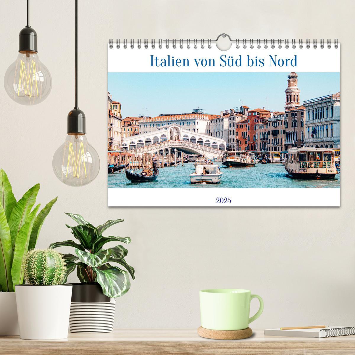 Bild: 9783435026784 | Italien von Süd bis Nord (Wandkalender 2025 DIN A4 quer), CALVENDO...