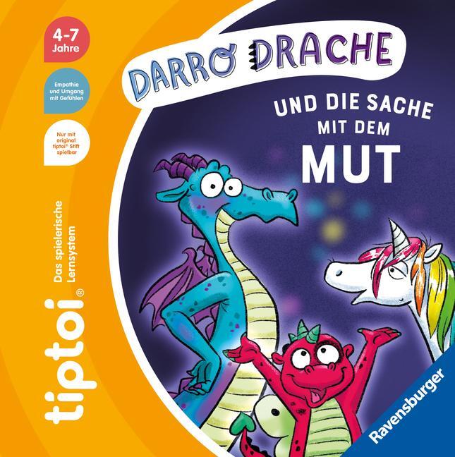 Cover: 9783473492923 | tiptoi® Darro Drache und die Sache mit dem Mut | Cee Neudert | Buch