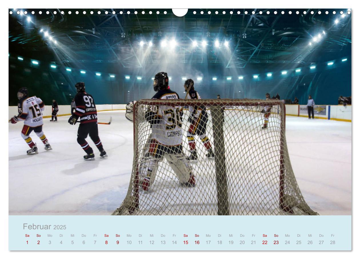 Bild: 9783435330393 | Eishockey! Schneller, härter, das Powergame! (Wandkalender 2025 DIN...